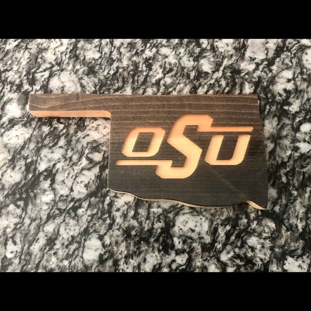 Oklahoma State (OSU) Wall Decor 🤠🧡🖤